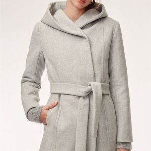 ARITZIA WILFRED BRENNA WRAP COAT LARGE